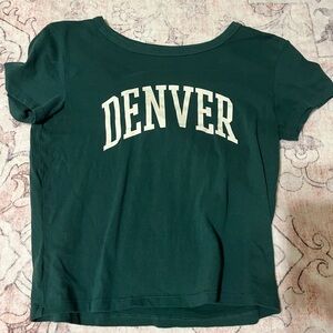 Hollister Dark Green Graphic Tee